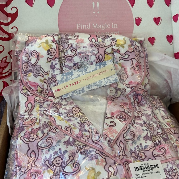 💓Love Shack Fancy x Roller Rabbit - Preppy Patchwork Polo - size small. NWT - Picture 2 of 4